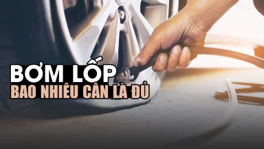 hướng dẫn bơm lốp ô tô chuẩn